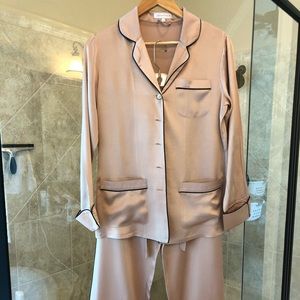 Olivia Von Halle silk pajama set
